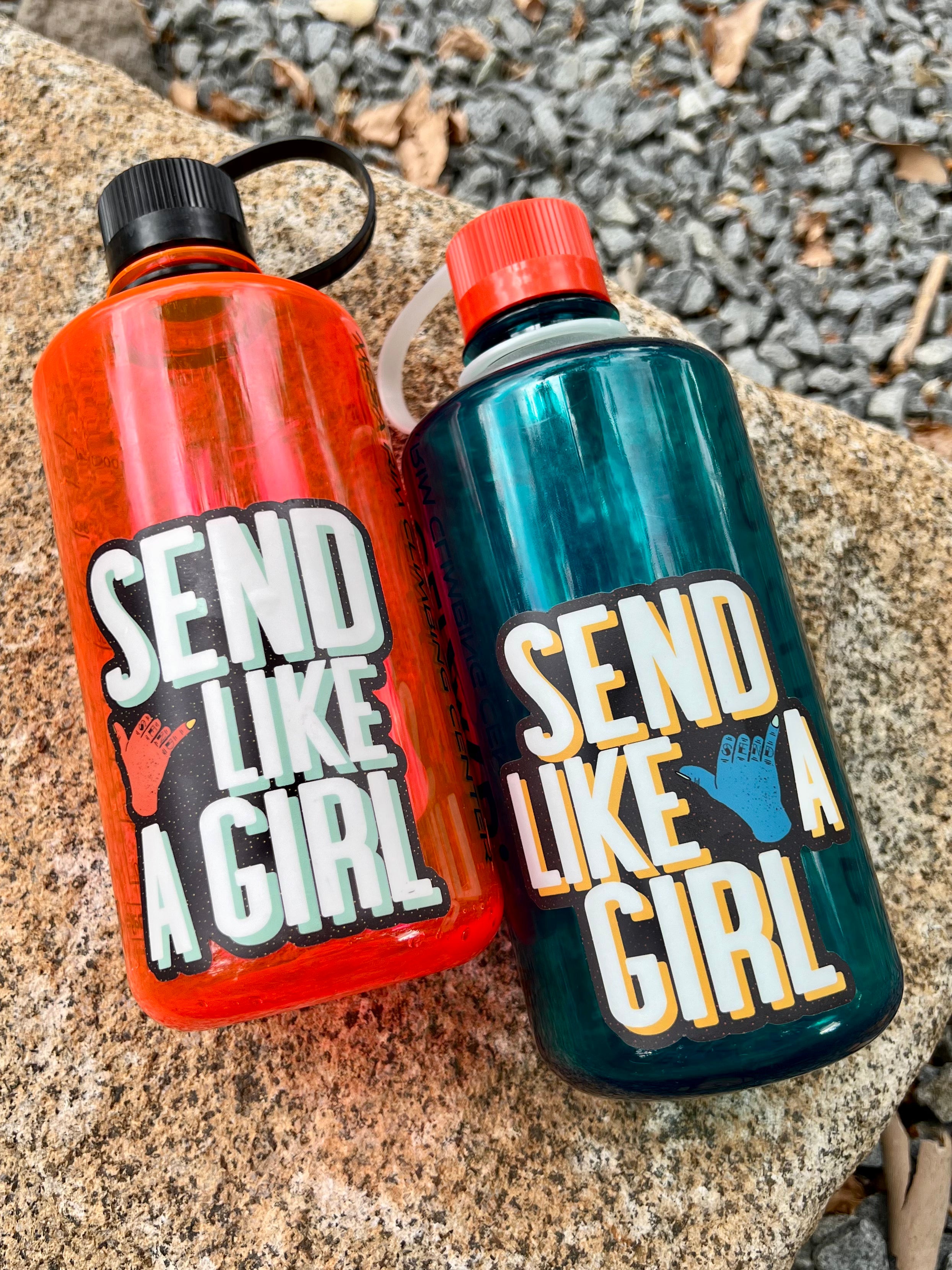 "Send Like A Girl" Stickers